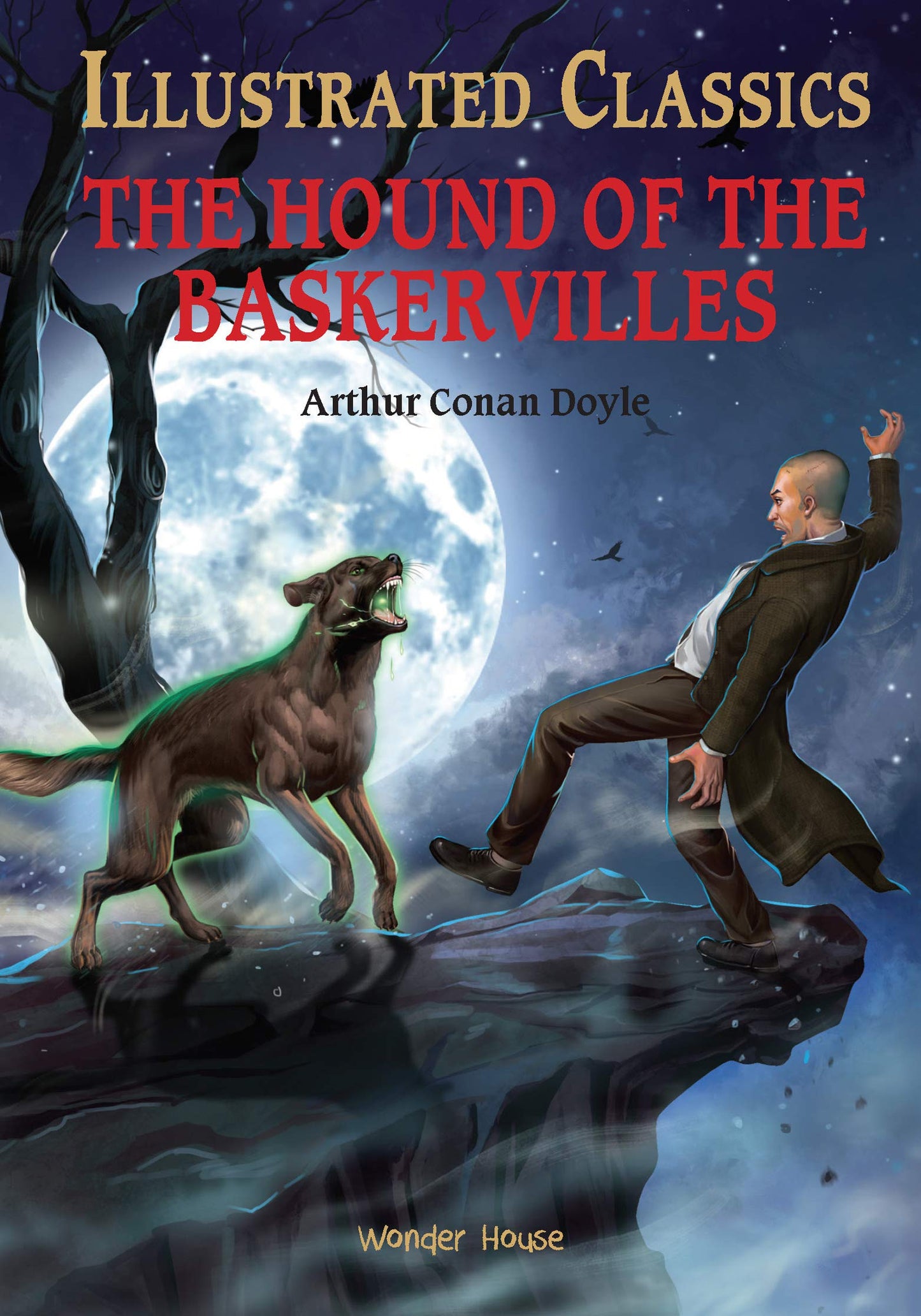 Illustrated Classics - The Hound of the Baskervilles: Abridged Novels With Review Questions : Sherlo
