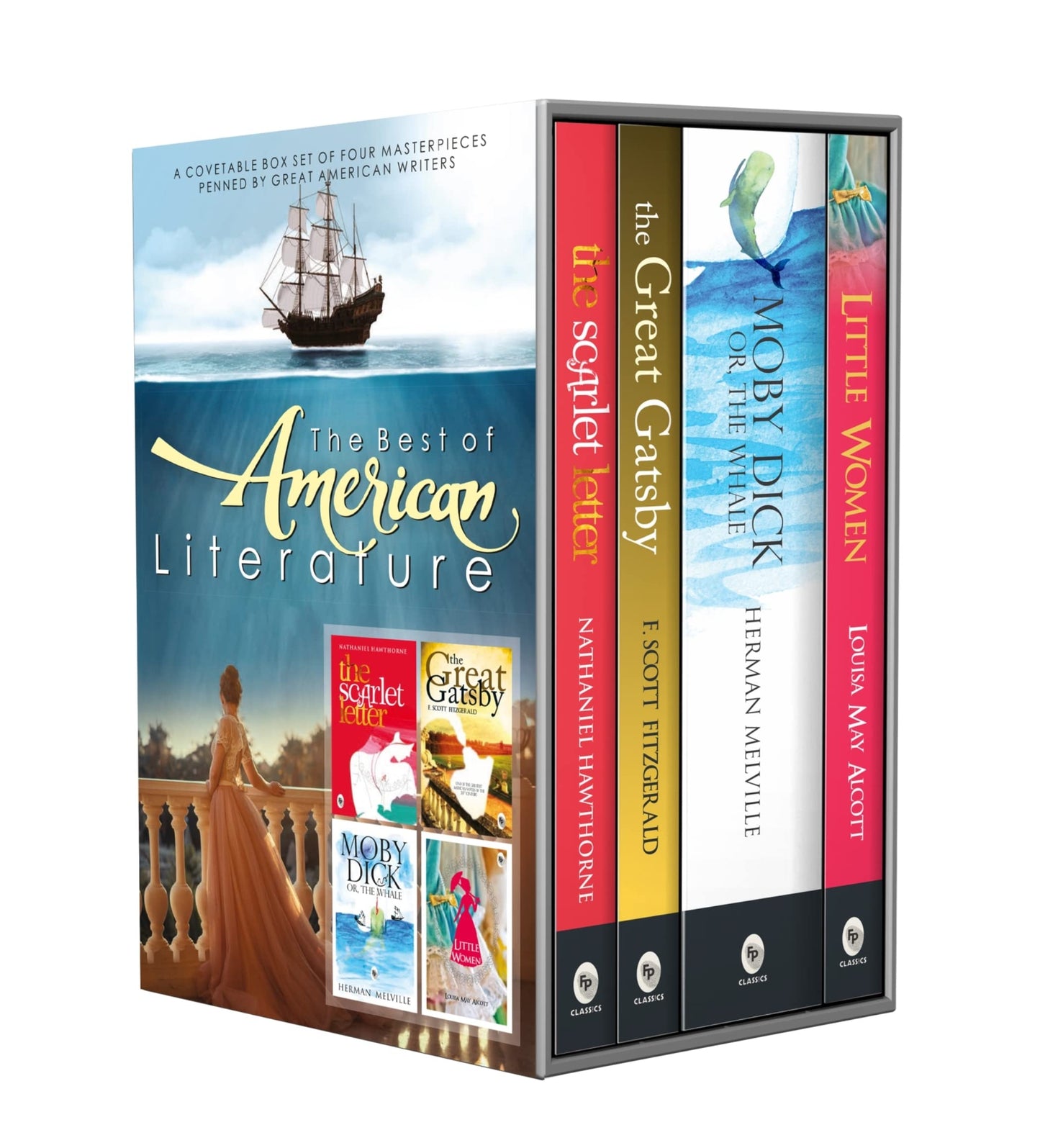 The Best of American Literature: Box Set of 4 Books