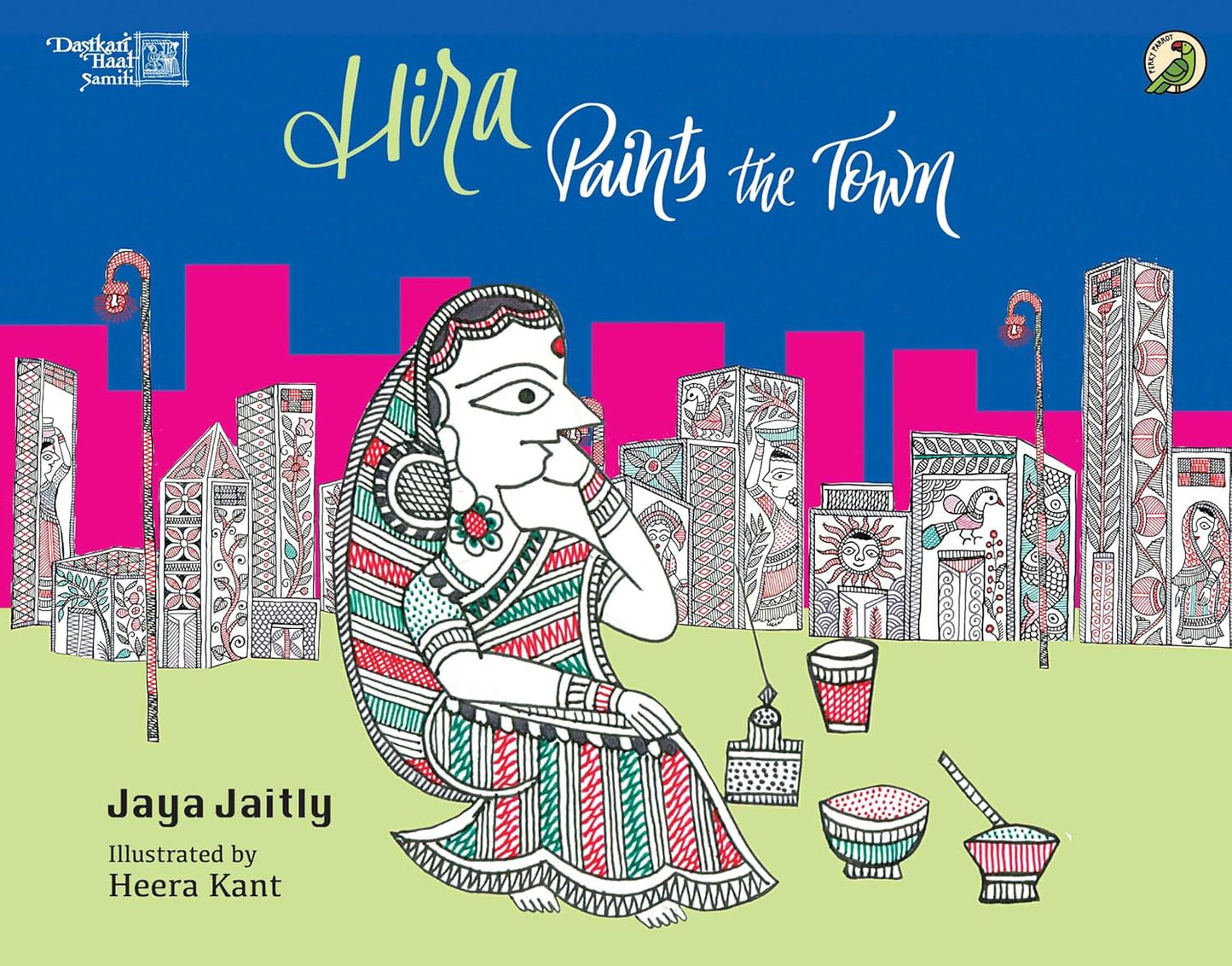 Hira paints the town