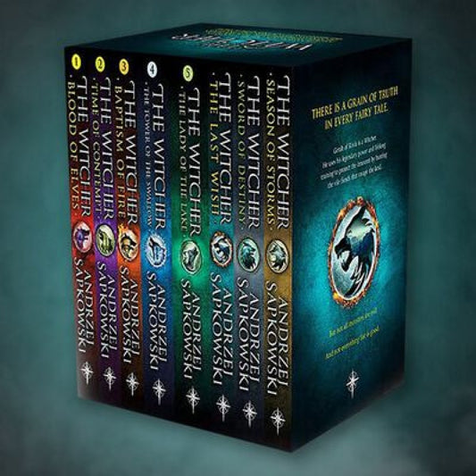The Witcher Boxed Set: The Last Wish, Sword of Destiny, Blood of Elves, Time of Contempt, Baptism of