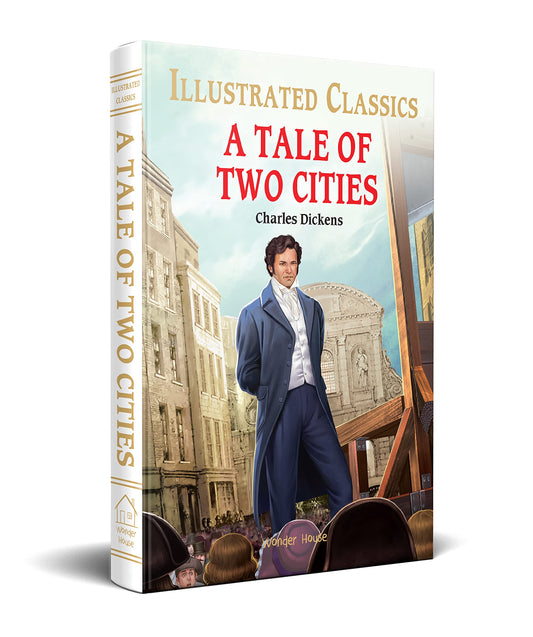 A Tale of Two Cities : Illustrated Abridged Children Classic English Novel with Review Questions (Ha