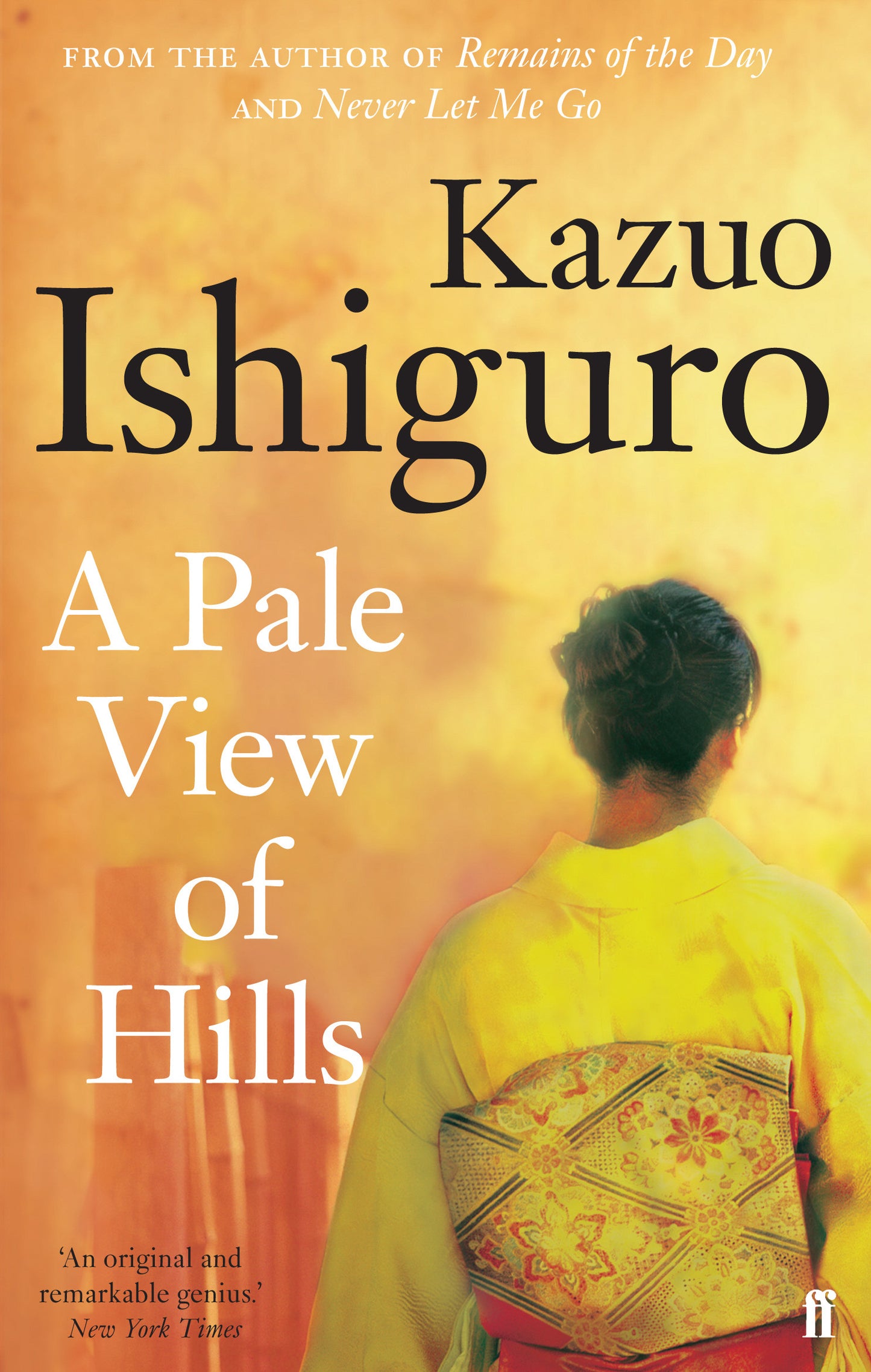 pale view of hills